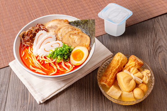 叉烧豚骨拉面套餐
