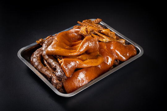 中国传统美食特色卤菜横版