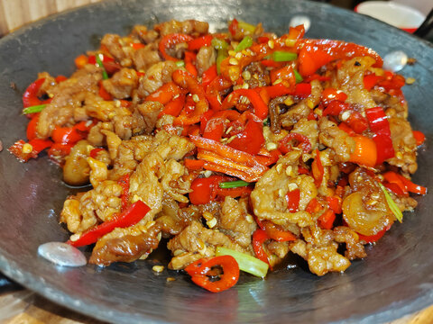 辣椒炒肉