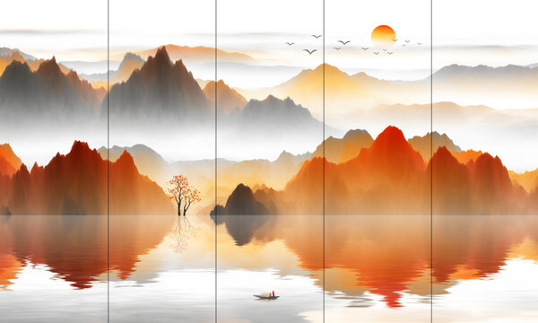 山水画