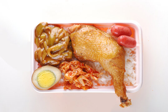 鸡腿饭