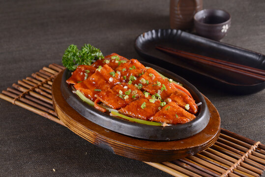铁板明太鱼