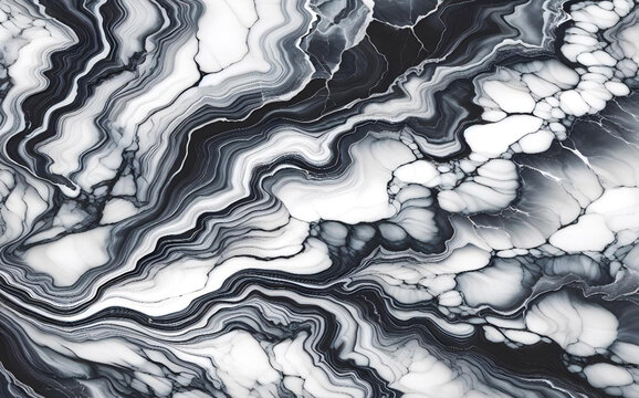 黑白石纹大理石