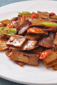 小炒豆香干