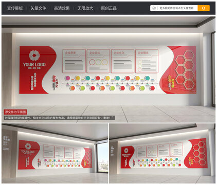 红色科技文化墙发展历程