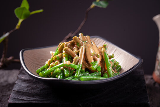 麻酱豆角