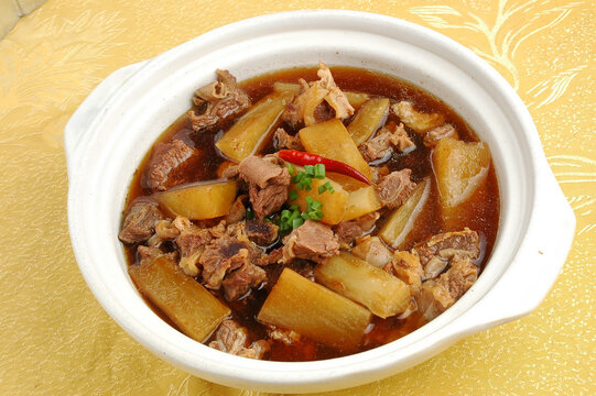 萝卜炖排骨