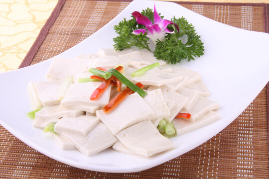 香葱脆豆腐