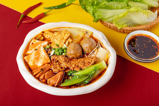 牛肉冒菜套餐