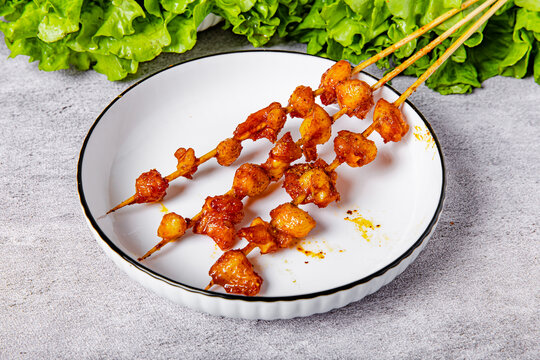 油炸牛油串