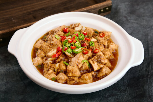 肉酱东北大豆腐