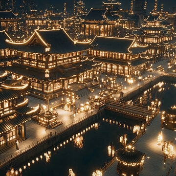 古代宫殿建筑