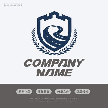 R字母社团LOGO标志设计