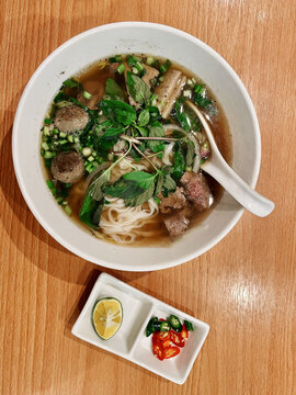 牛肉丸牛肉汤河粉