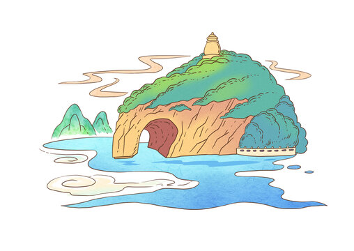象鼻山