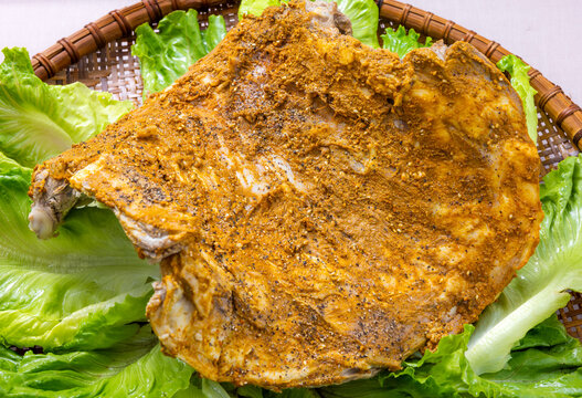 调味羊排