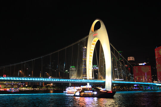 广州猎德大桥