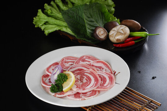 韩式烤羔羊肉