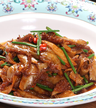小炒毛肚