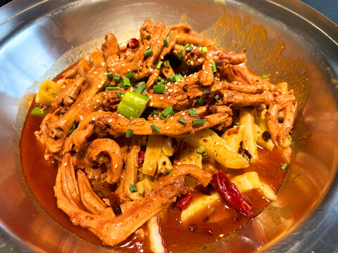 麻辣鸭爪