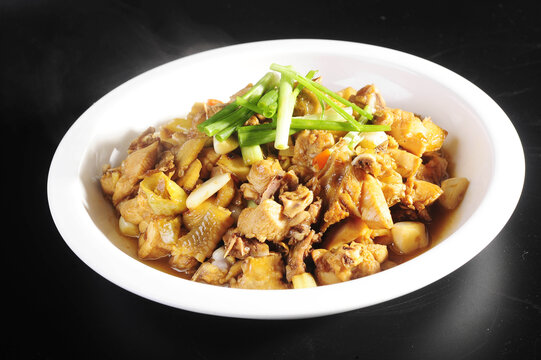 老姜炒仔鸡