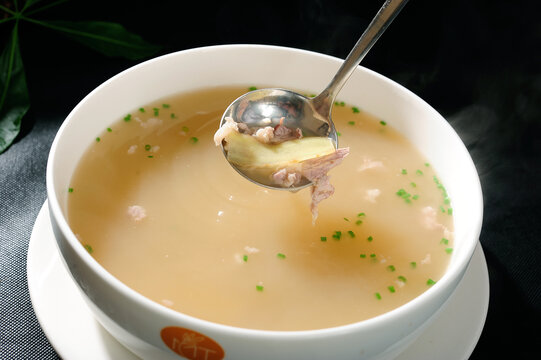 老姜肉片汤