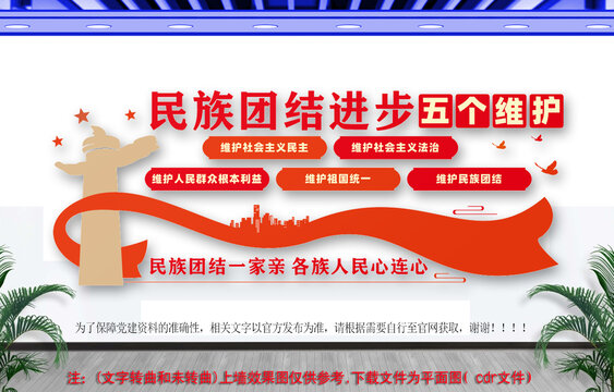 民族团结文化墙