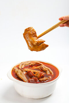 绝味卤鸭掌
