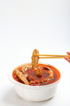 香辣鸭翅