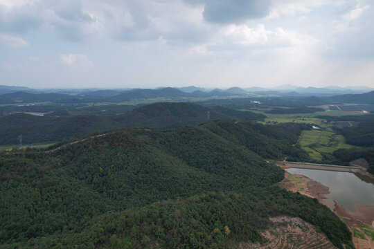 秋景大山