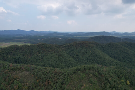 秋景大山
