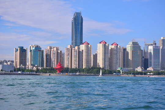 青岛五四广场滨海建筑