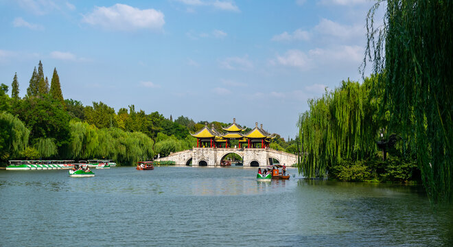 五亭桥美景