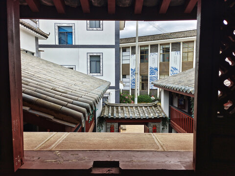 昆明百草村窗景