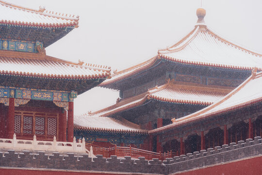 故宫雪景