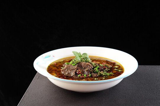 椒麻毛肚