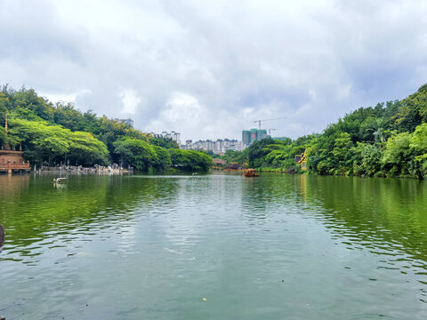 湖水