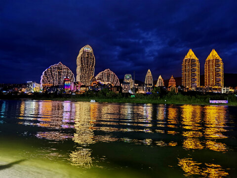 建筑夜景