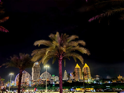 西双版纳夜景