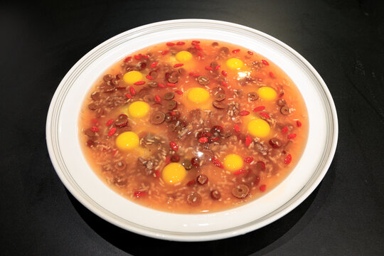 酒酿山鸡蛋