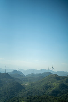 清远市八界山风电美景