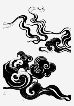意境祥云图案