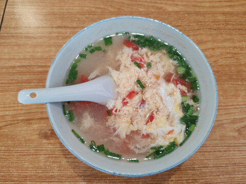 西红柿鸡蛋汤
