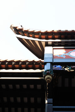 中式建筑屋檐