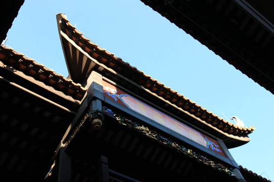 中式建筑屋檐