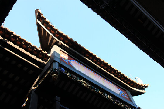 中式建筑屋檐