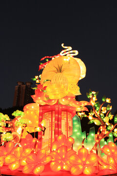 文化公园花灯