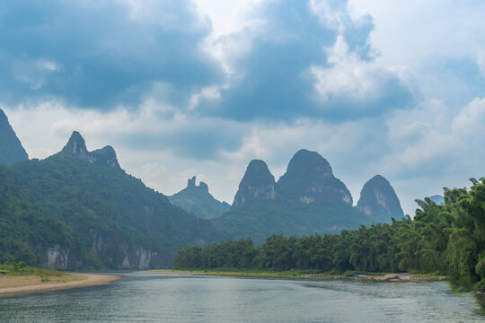 漓江沿线风景