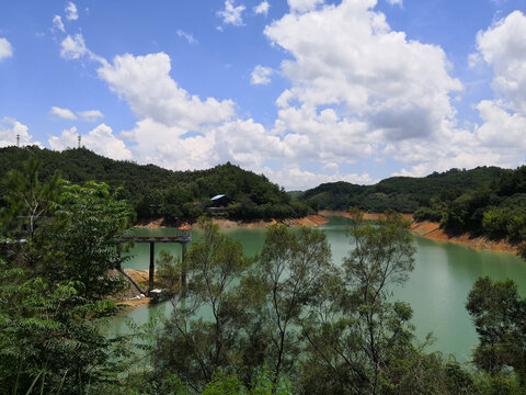梅州益塘水库风景