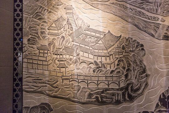 都江堰浮雕